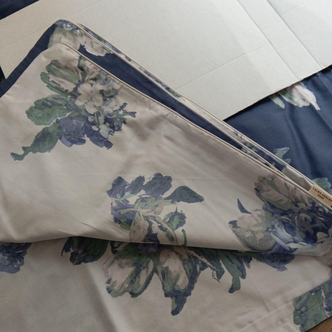 新品未使用ローラアシュレイ日本撤退前　シングル掛け布団カバー