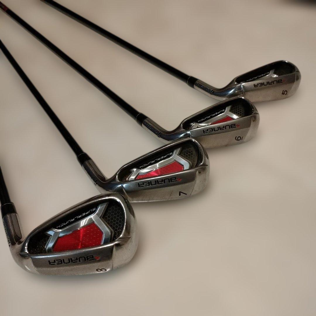 テーラーメイド　バーナースーパーラウンチ　5〜9,P,A,S アイアン8本セット