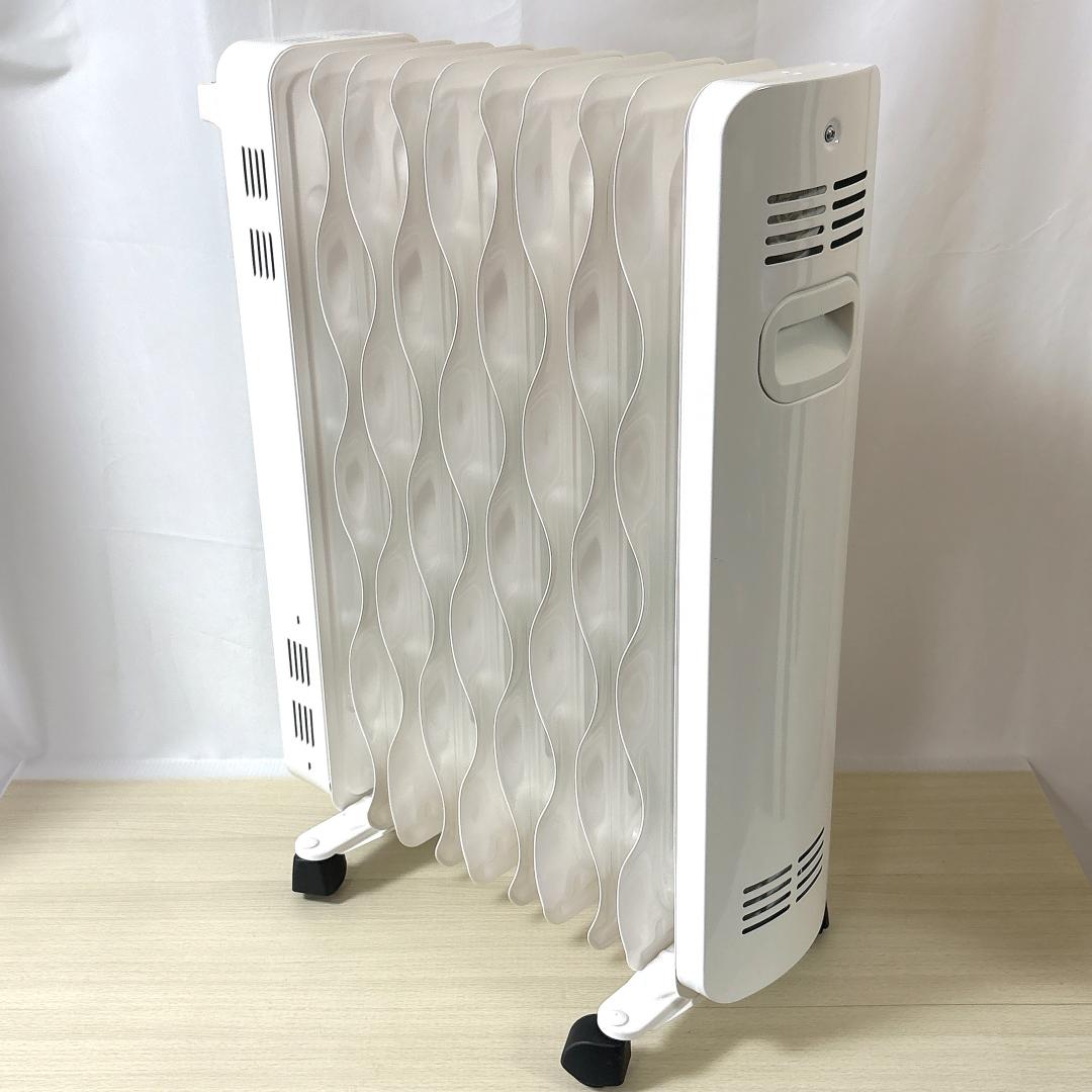 アイリスオーヤマ IWH-1210K-W オイルヒーター