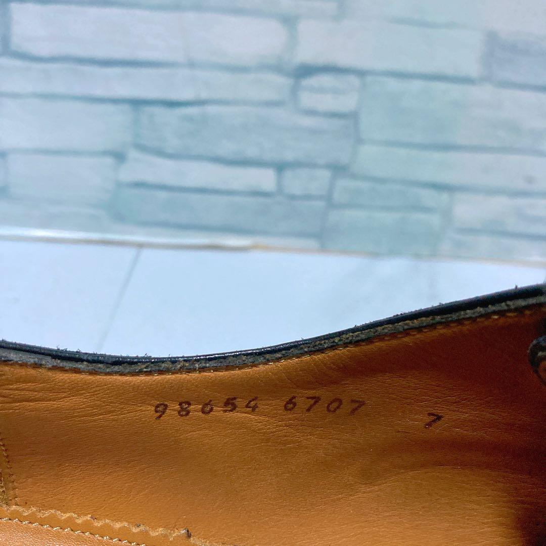 ジャランスリワヤ ストレートチップ ビジネスシューズ 26 本革 黒 98654