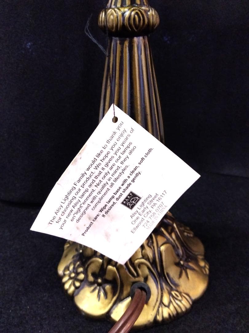 【アンティーク】コカ・コーラ　ティファニー　テーブルランプ