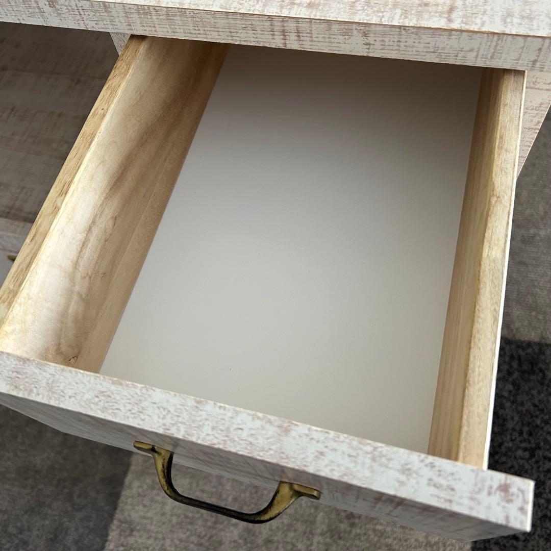 都内23区送料無料❗️ 大川家具　アンティークホワイト　キッチンボード✨