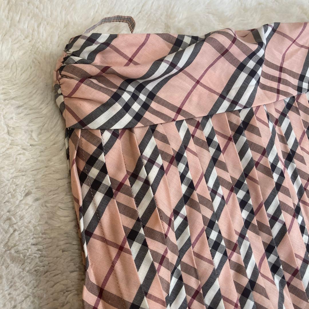 希少美品✨バーバリーブルーレーベル　キャミソール　ミニスカート　セットアップ