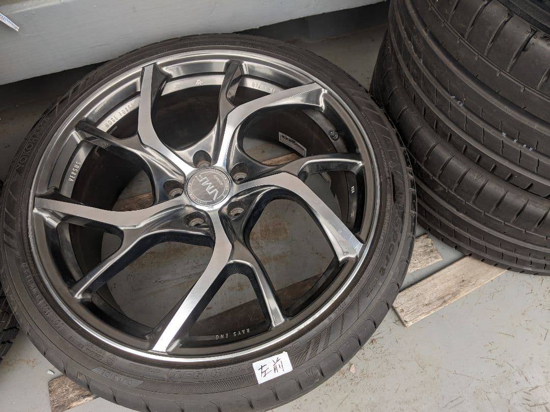 ベンツ等 輸入車に 鍛造 RAYS VMF C-01 FORGED 19インチ