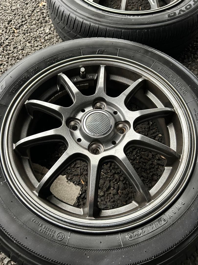 14インチ ブイエモーションホイールセット　タイヤ付