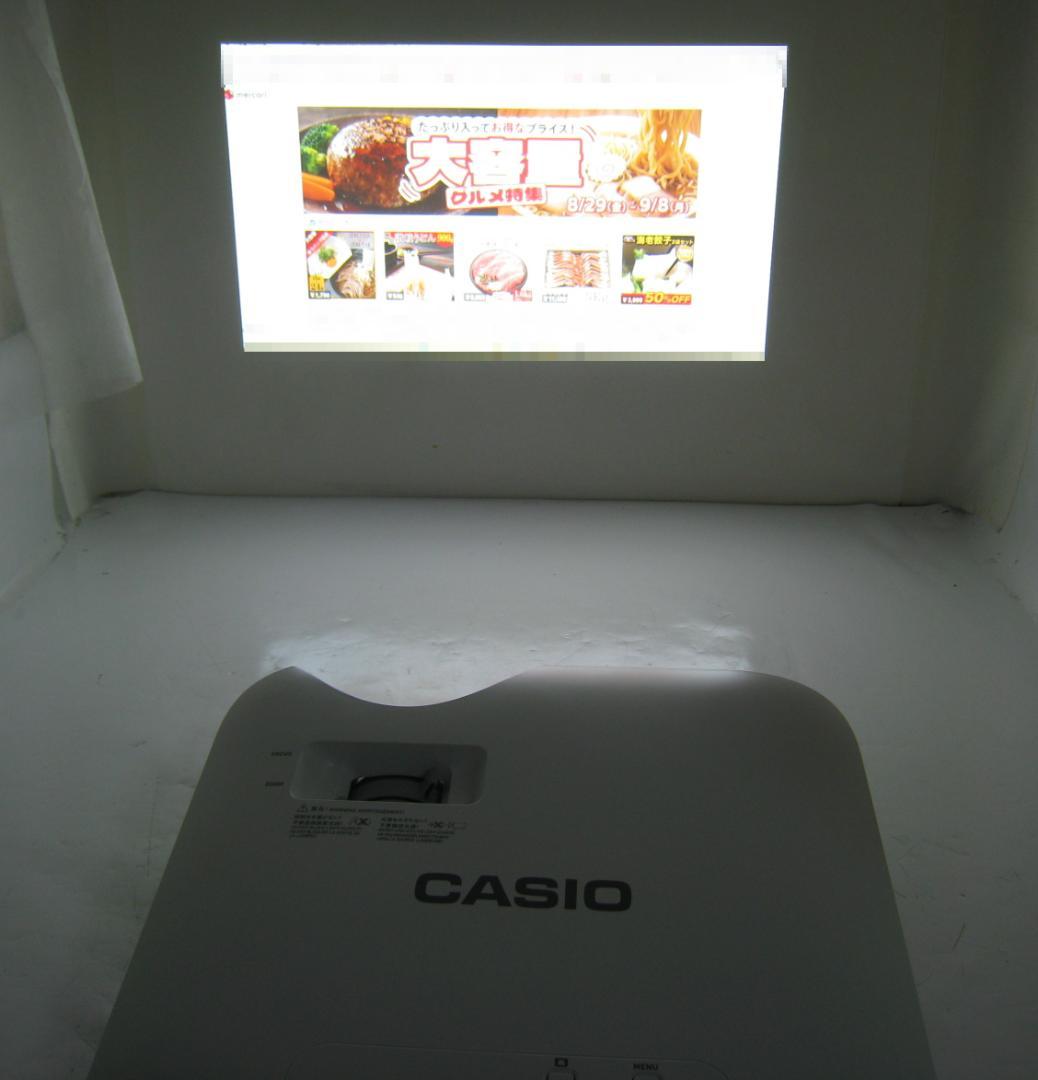ライト367時間 XJ-F210WN CASIO プロジェクター