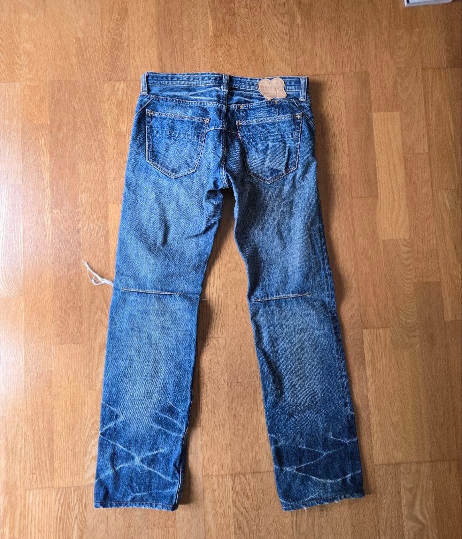 ナンバーナイン⭐07About期ダメージ加工デニム2本セット⭐宮下期ソロイスト