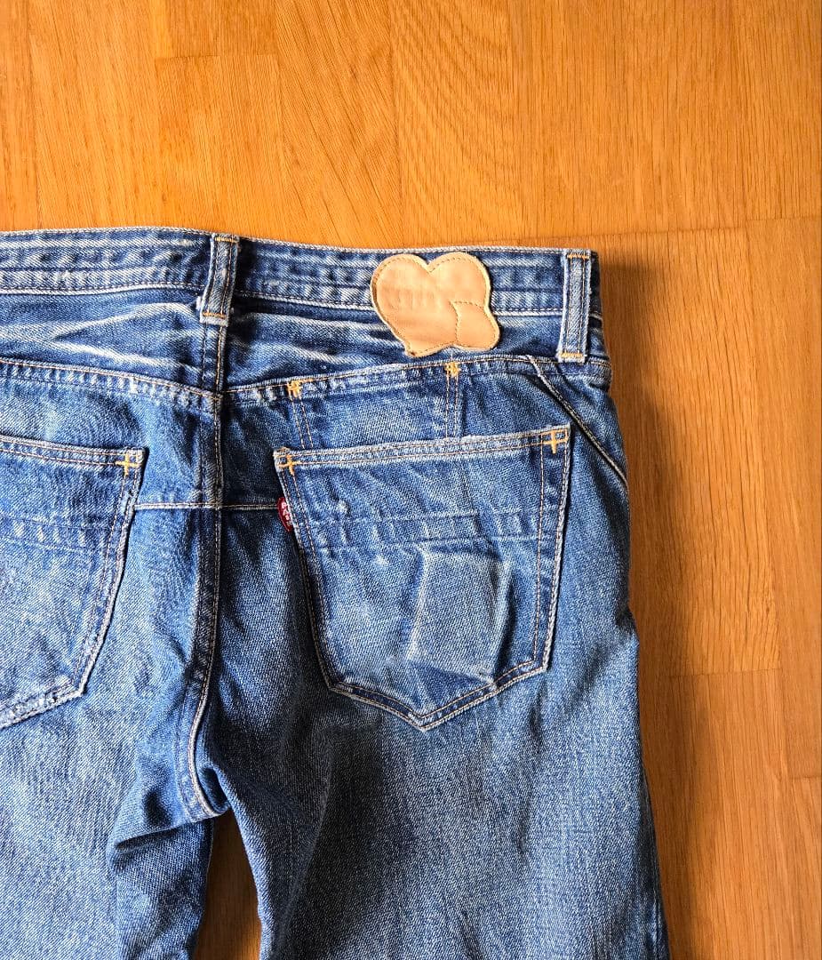 ナンバーナイン⭐07About期ダメージ加工デニム2本セット⭐宮下期ソロイスト