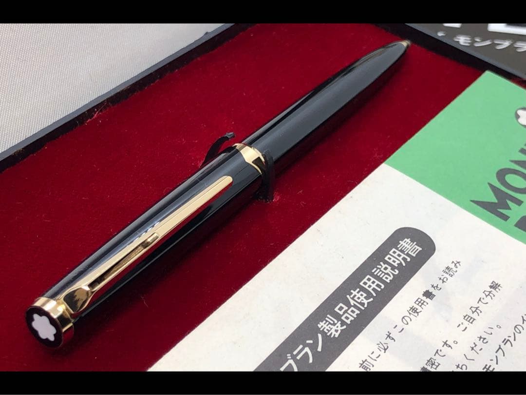 モンブラン社製逸品！⭐️絶対に欲しいマイスターNo181ハンマートリガーボールペン