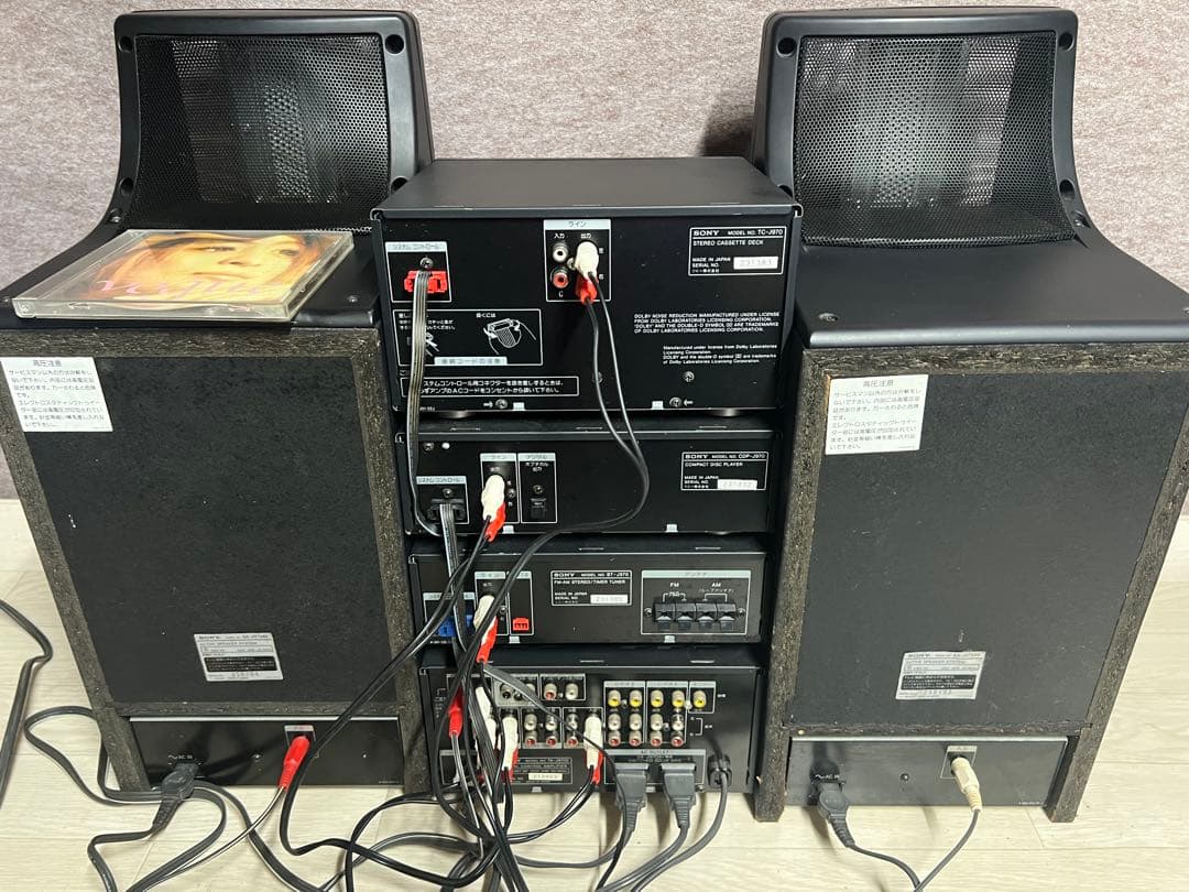 SONY システムコンポ MHC-J970EX 中古動作品メンテナンス済み