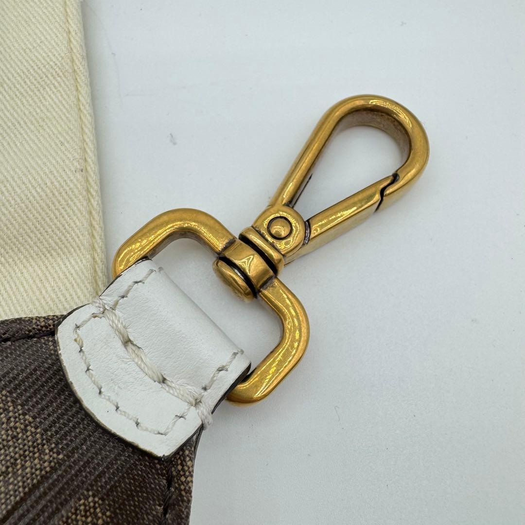 【保管袋付き】FENDI ストラップユー　FILA コラボ　レザー　ハンドル