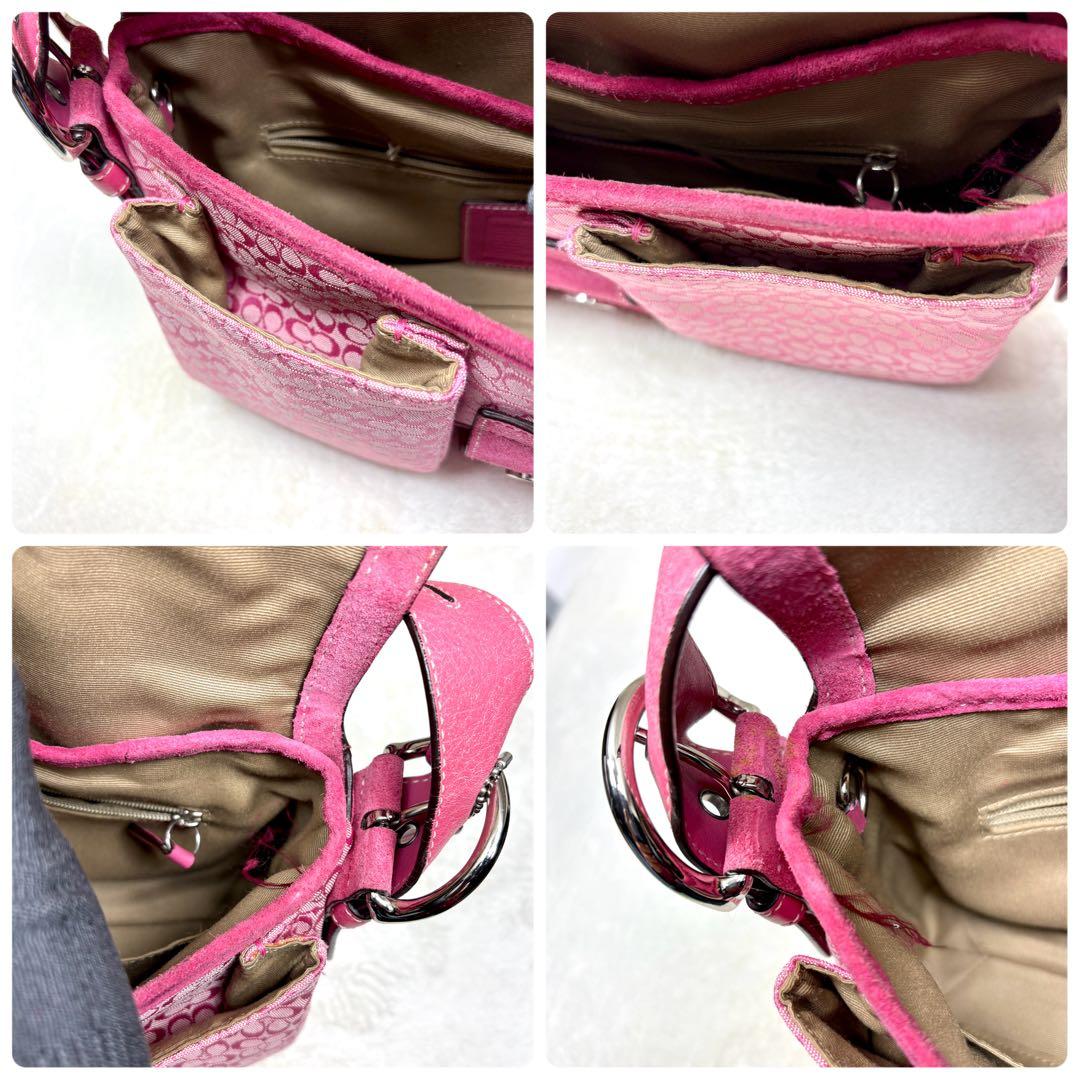 バッグ Coach One Shoulder Handbag pink soho