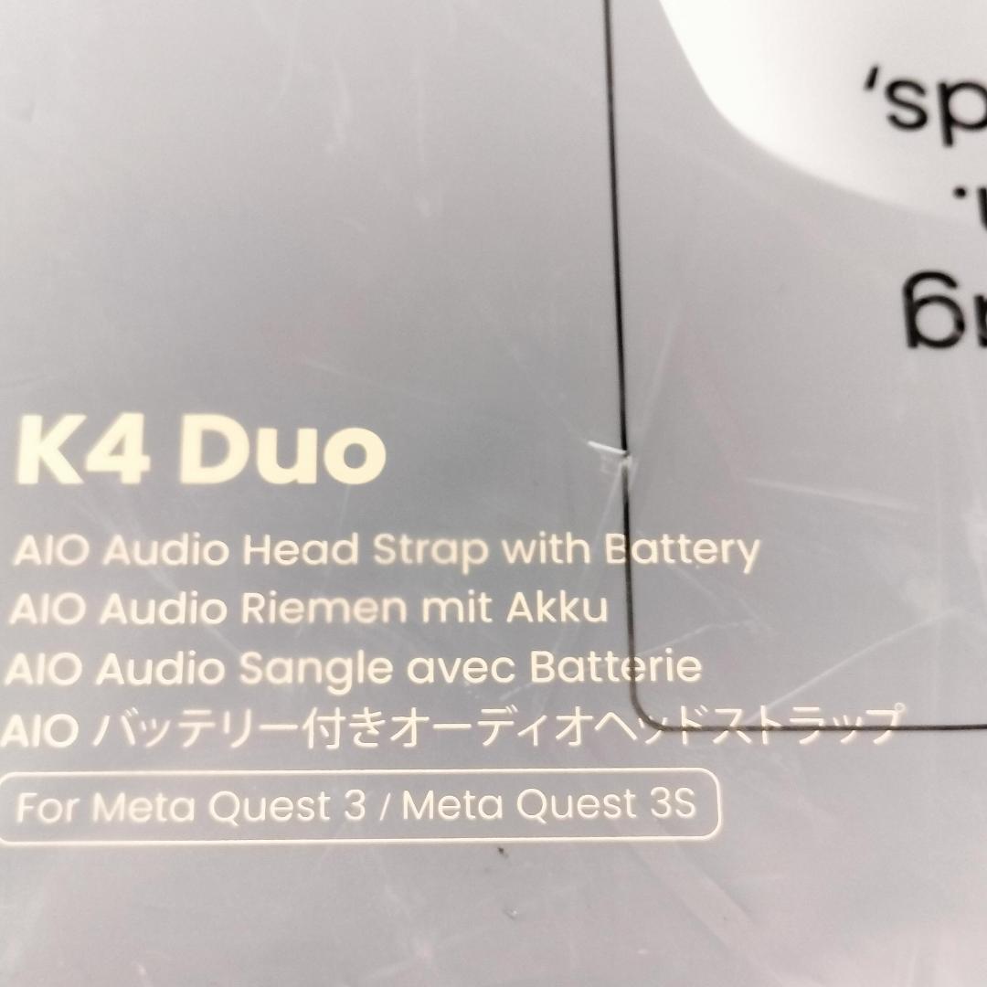 【新品未開封】オーディオ バッテリー ヘッドストラップ ヘッドセット