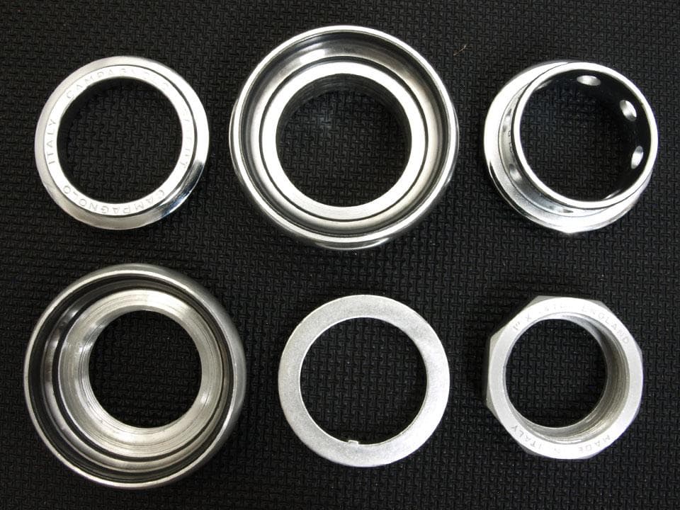 カンパニョーロ（Campagnolo）スーパー レコード ヘッドセット 中古品