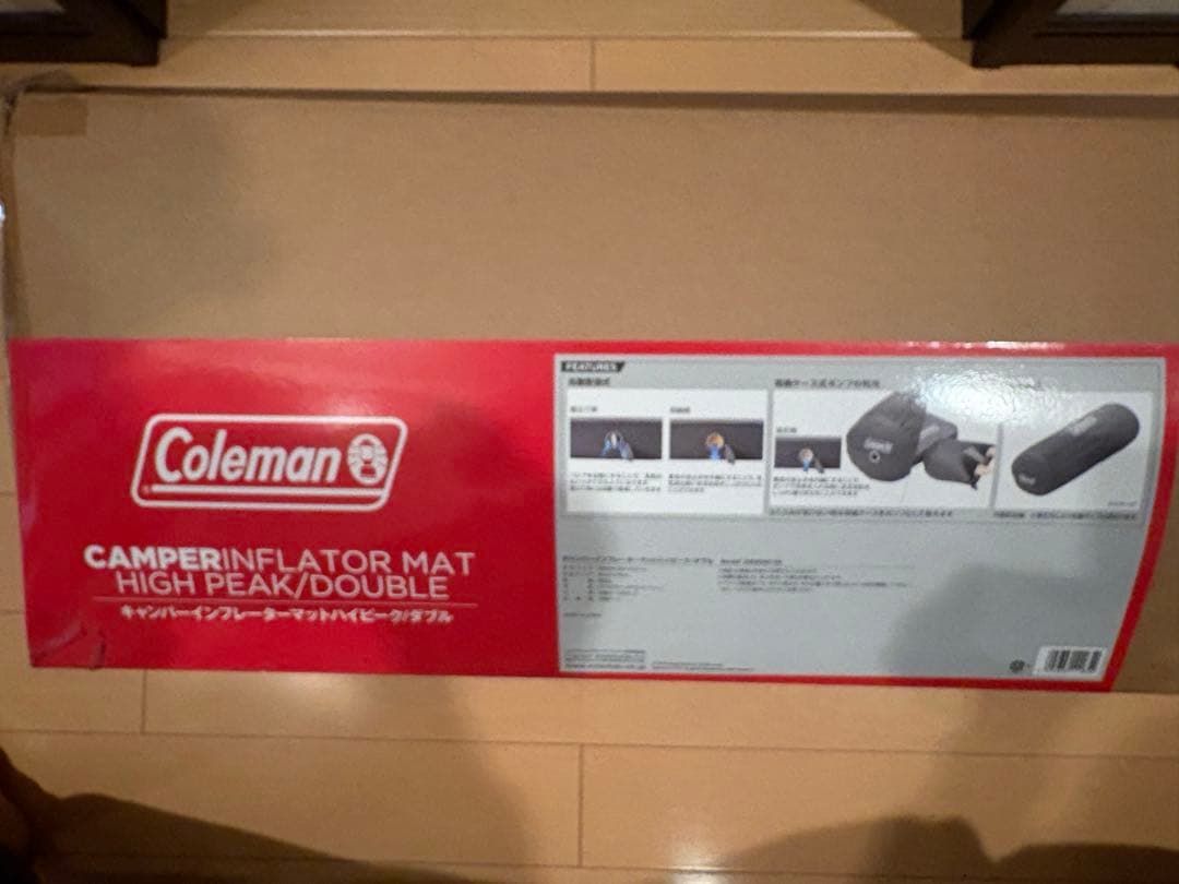 美品Coleman(コールマン)インフレーターマット/ダブル/エアマット