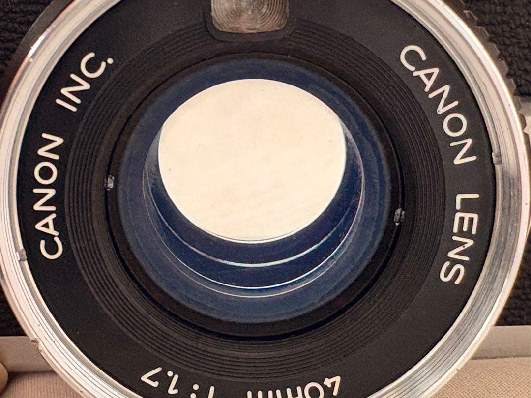 【整備済】Canon QL17 G-III Canonet フィルムカメラ