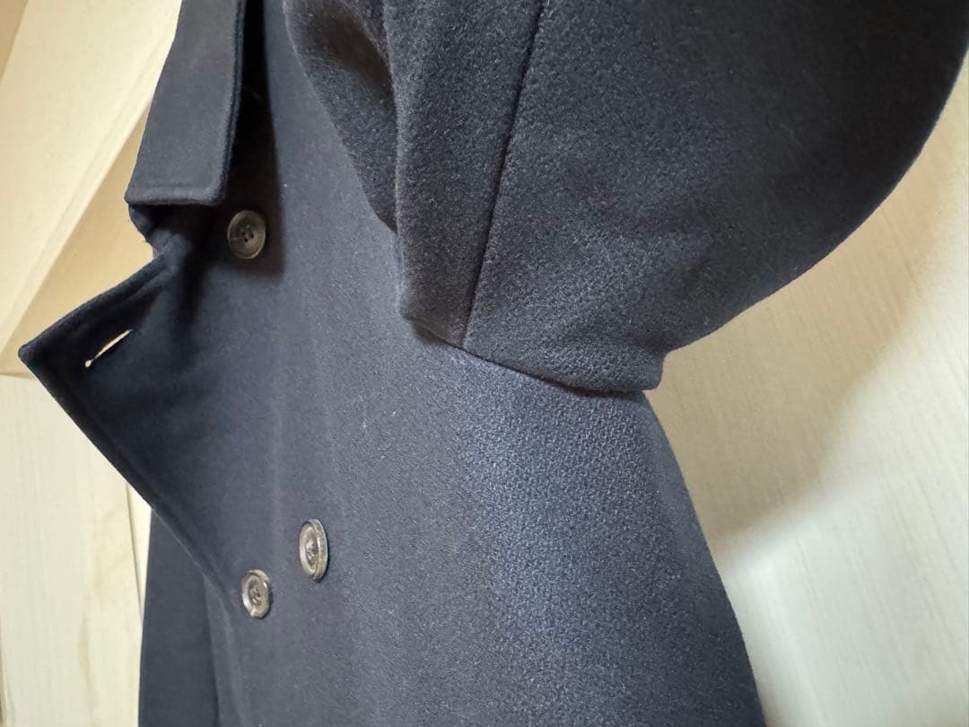 マッキントッシュ ソフトウール ベルテッドダブルコート メンズ サイズ38 美品