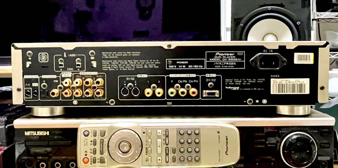 パイオニア【DVD プレーヤー】DV-S858Aℹ︎ ★完動美品
