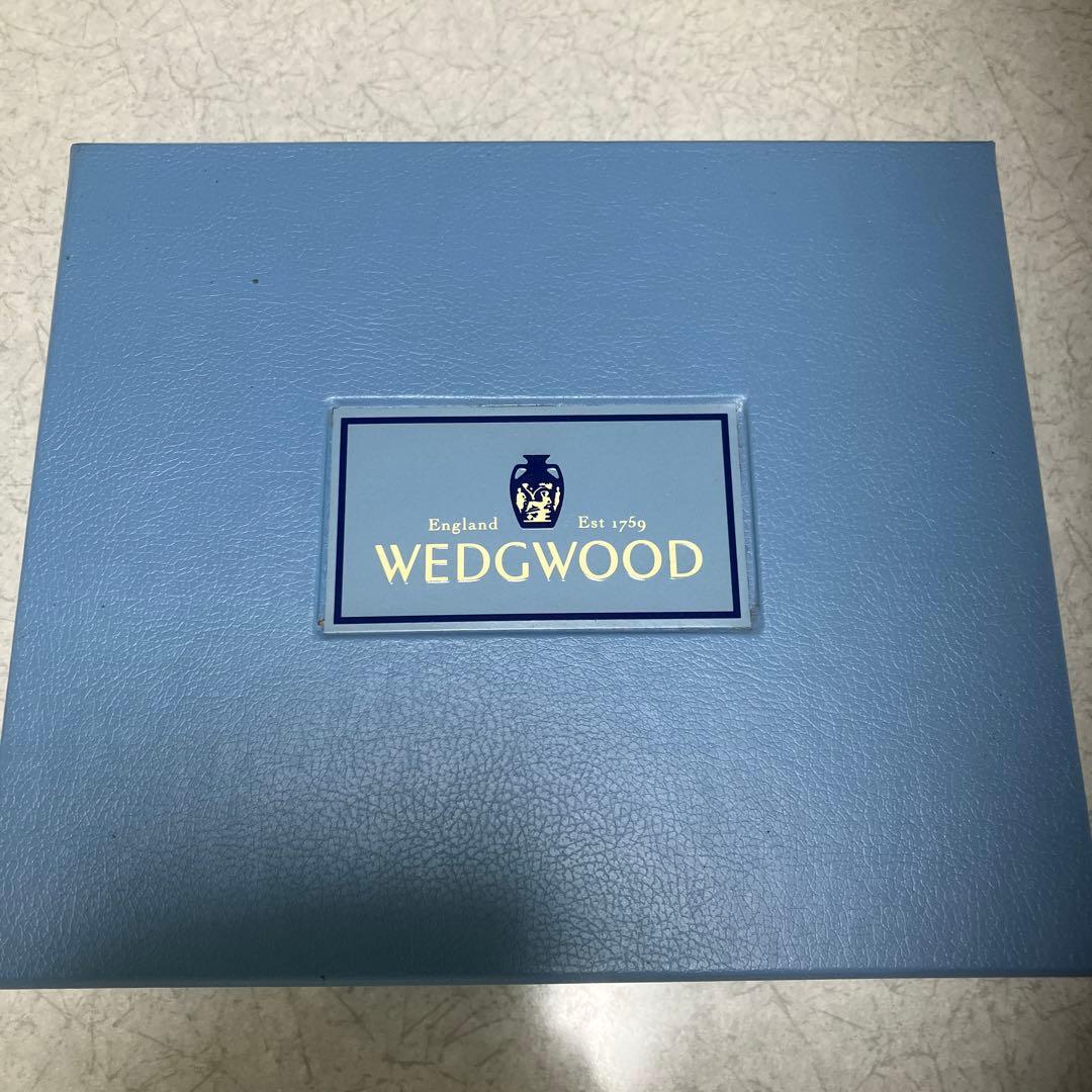 ウエッジウッド　ジャスパー　ウェア　ファイン　ボーン　チャイナクロック未使用品