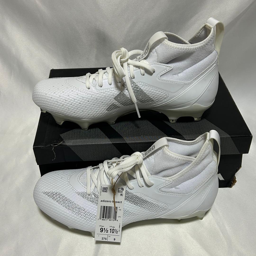 Adizero Impact Cleats　WHT/SIL　27.5㎝　N