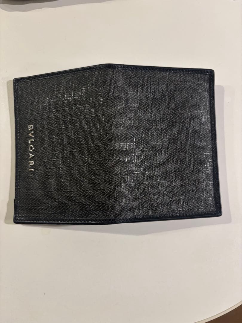 BULGARI ブラック 名刺入れ