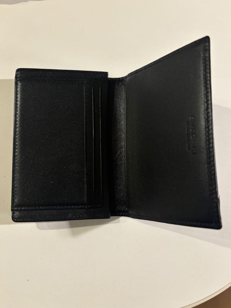 BULGARI ブラック 名刺入れ