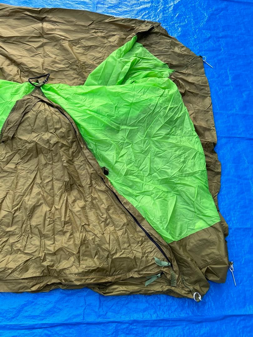 【美品】モンベル ムーンライトテントV グリーン 5型