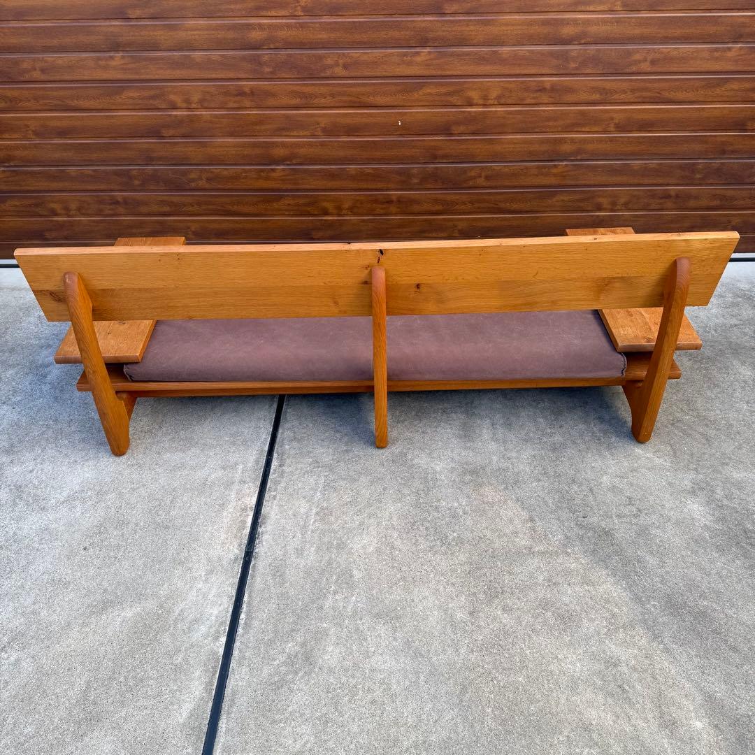 美品 飛騨産業 森のことば 3P ソファ オーク 購入価格38万