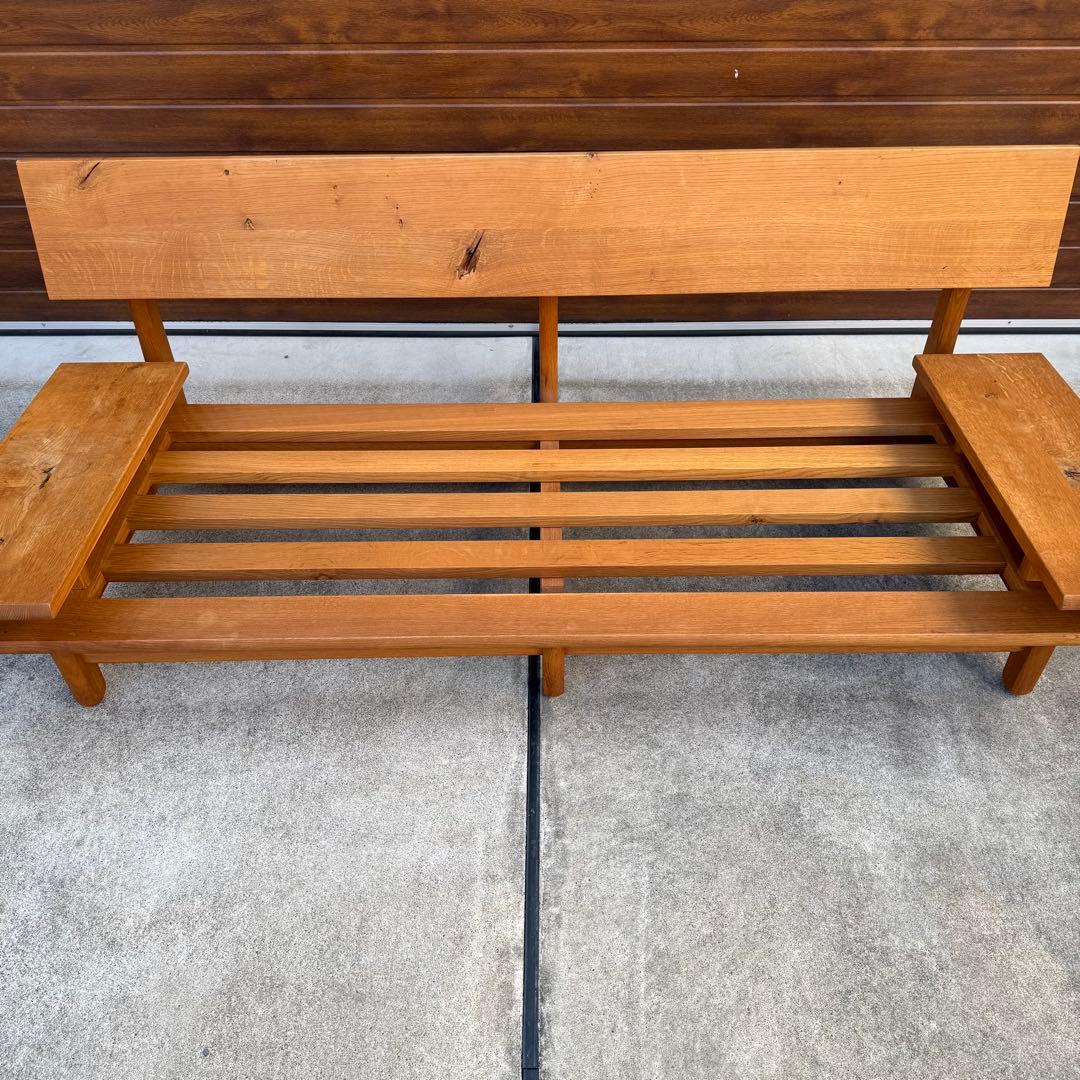 美品 飛騨産業 森のことば 3P ソファ オーク 購入価格38万