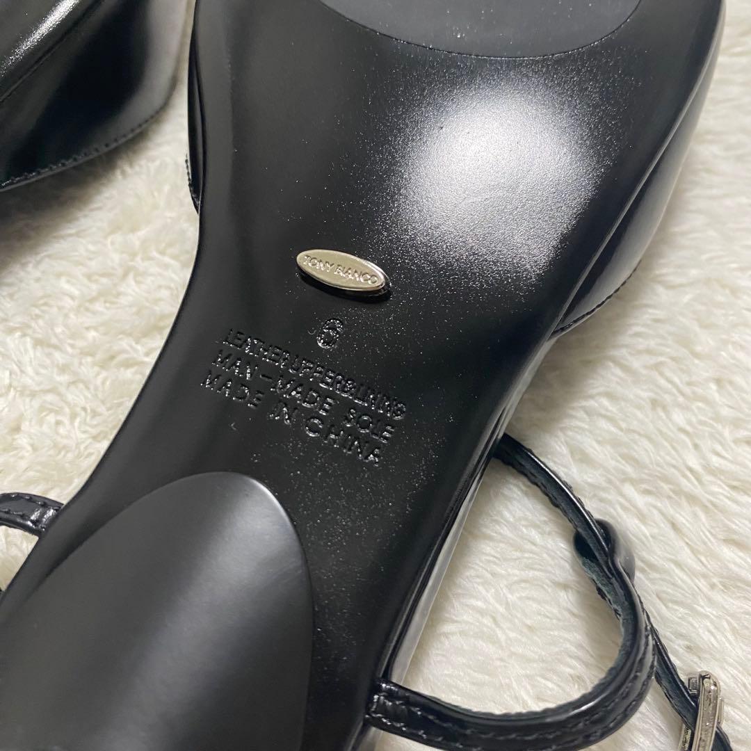 極美品　TONY BIANCO トニービアンコ　Tストラップシューズ　サイズ6