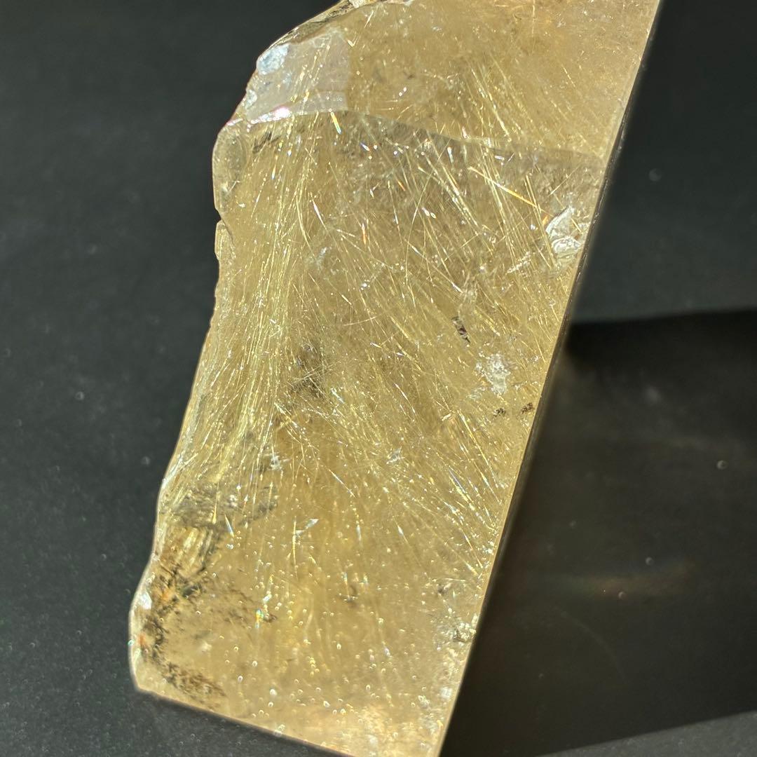 お正月SALE〜☆天然石☆ ルチルクォーツ　ヴィーナス　虹　高品質　原石　箱付き