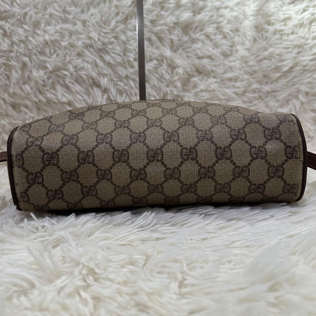 値下げ オールドグッチ GG 総柄 レザー ショルダーバッグ シェリーライン