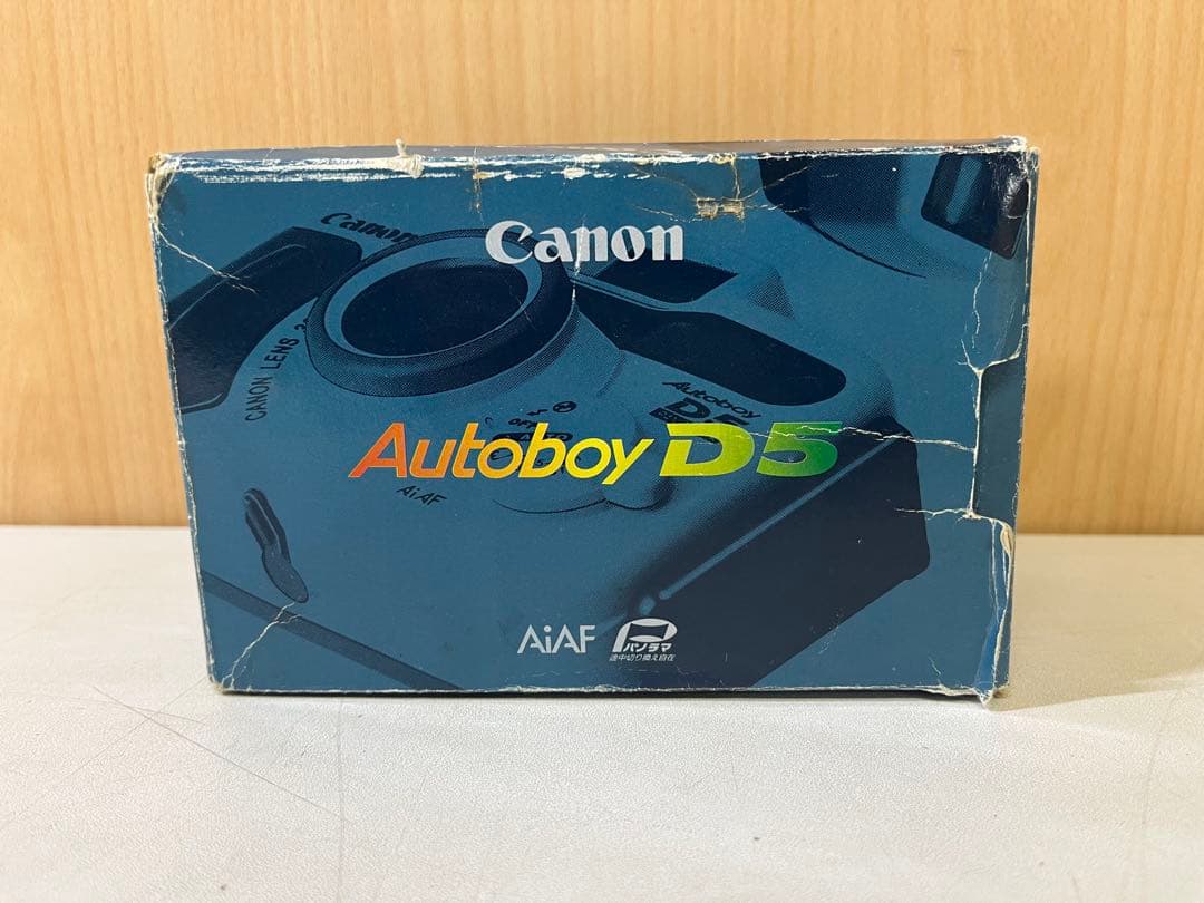 G607 廃盤 希少Canon Autoboy D5 元箱・ケース付 カメラ