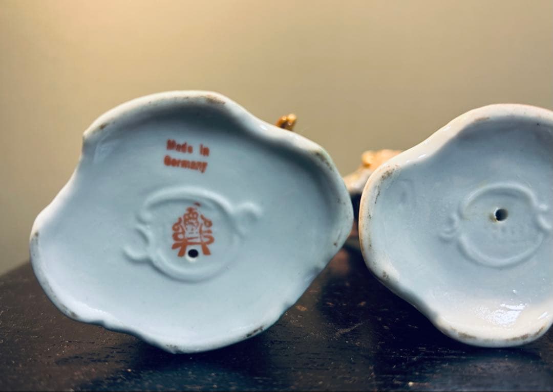 ドイツ　名窯　Bock Wallendorf ヴァレンドルフ　天使　4体セット