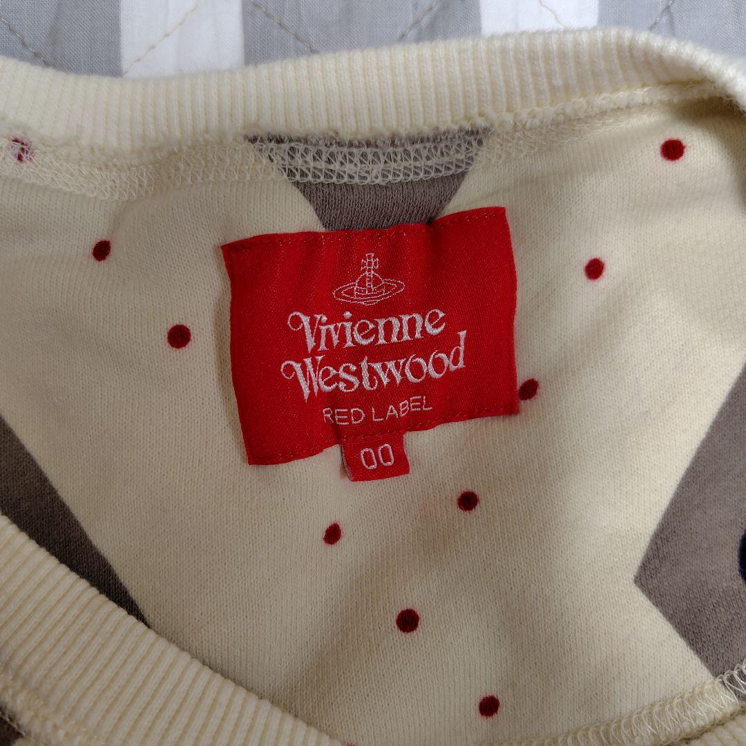 最終！Vivienne Westwood REDLABELアーガイル柄スウェット