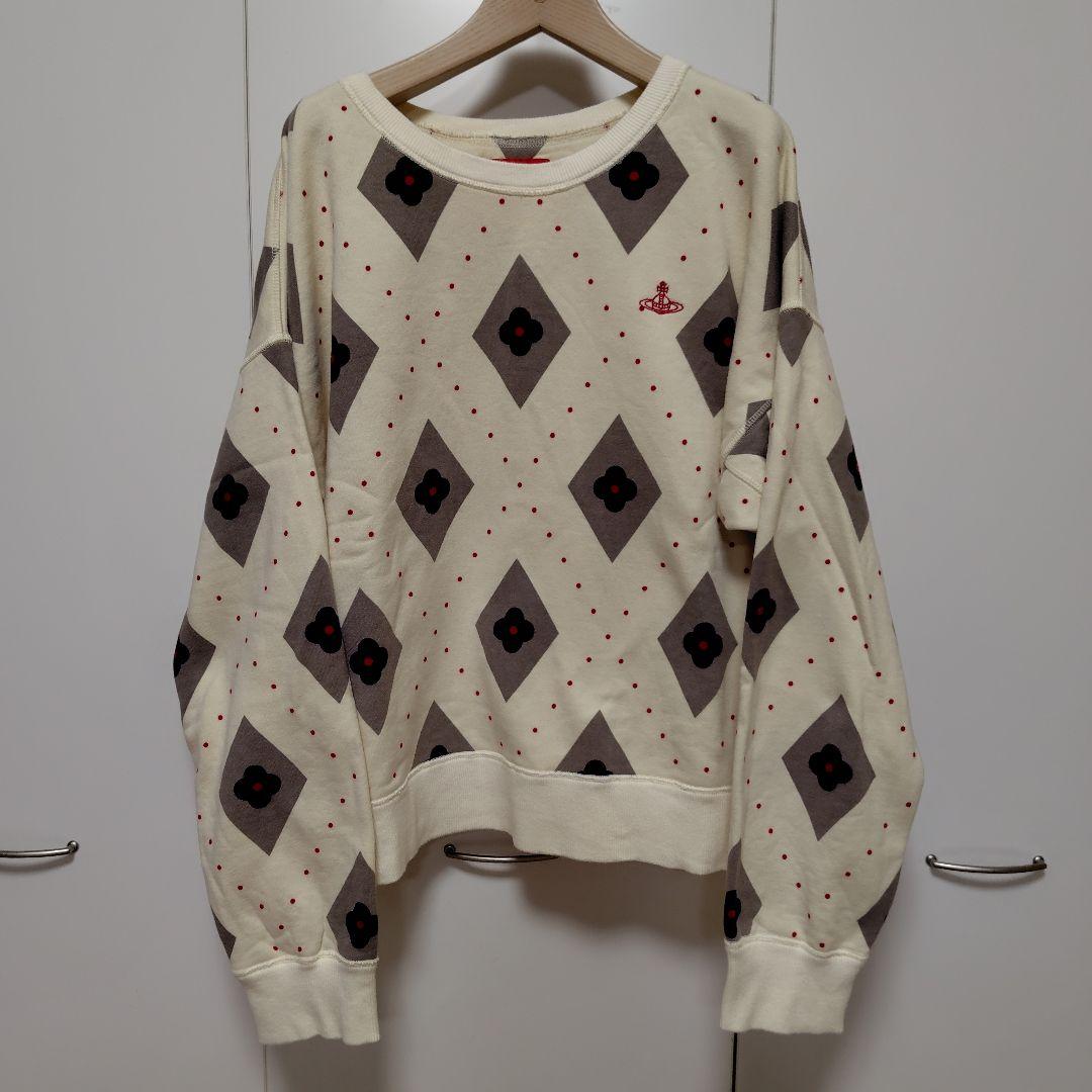 最終！Vivienne Westwood REDLABELアーガイル柄スウェット