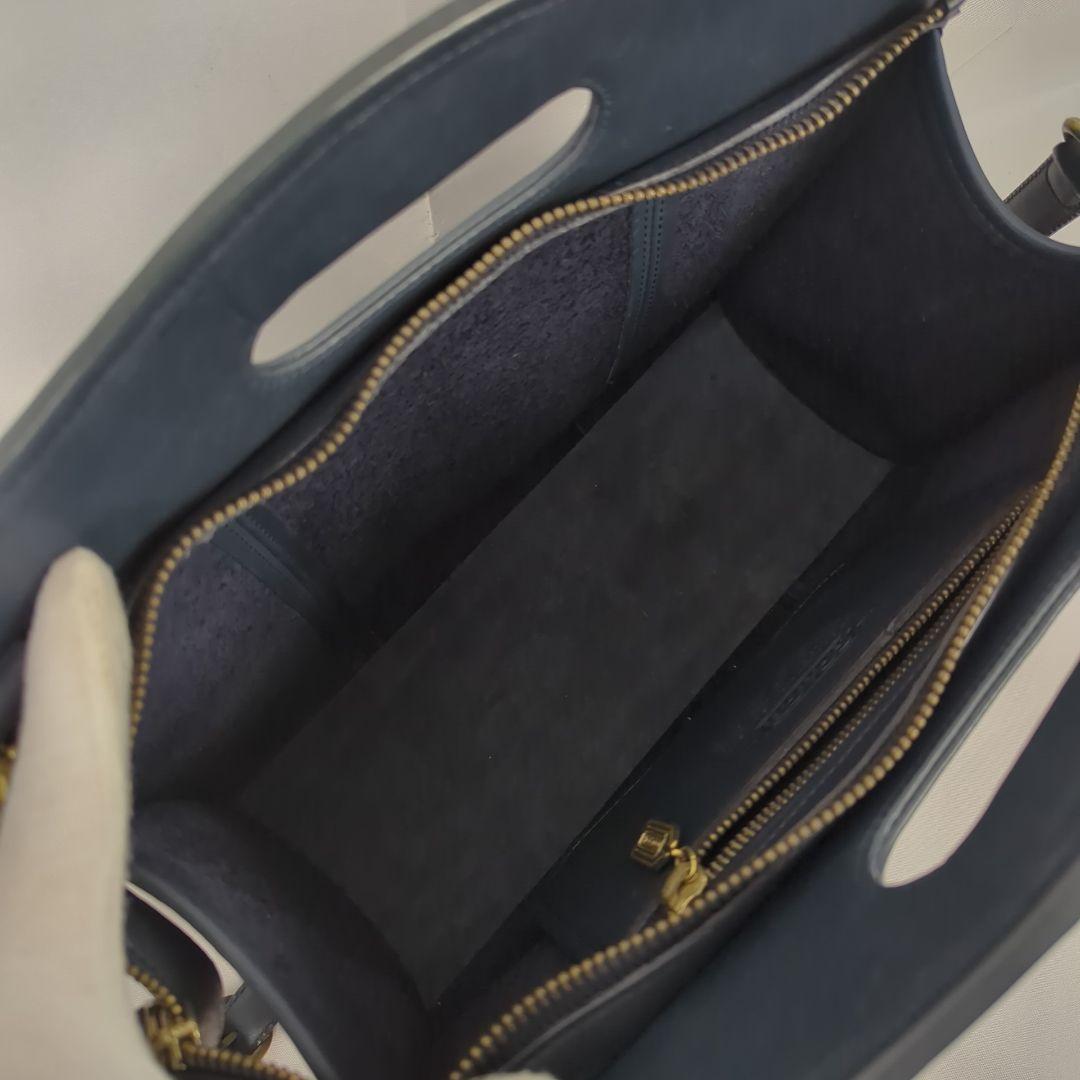 【希少】OLD COACH オール レザー ショルダー ビジネス ハンドバッグ