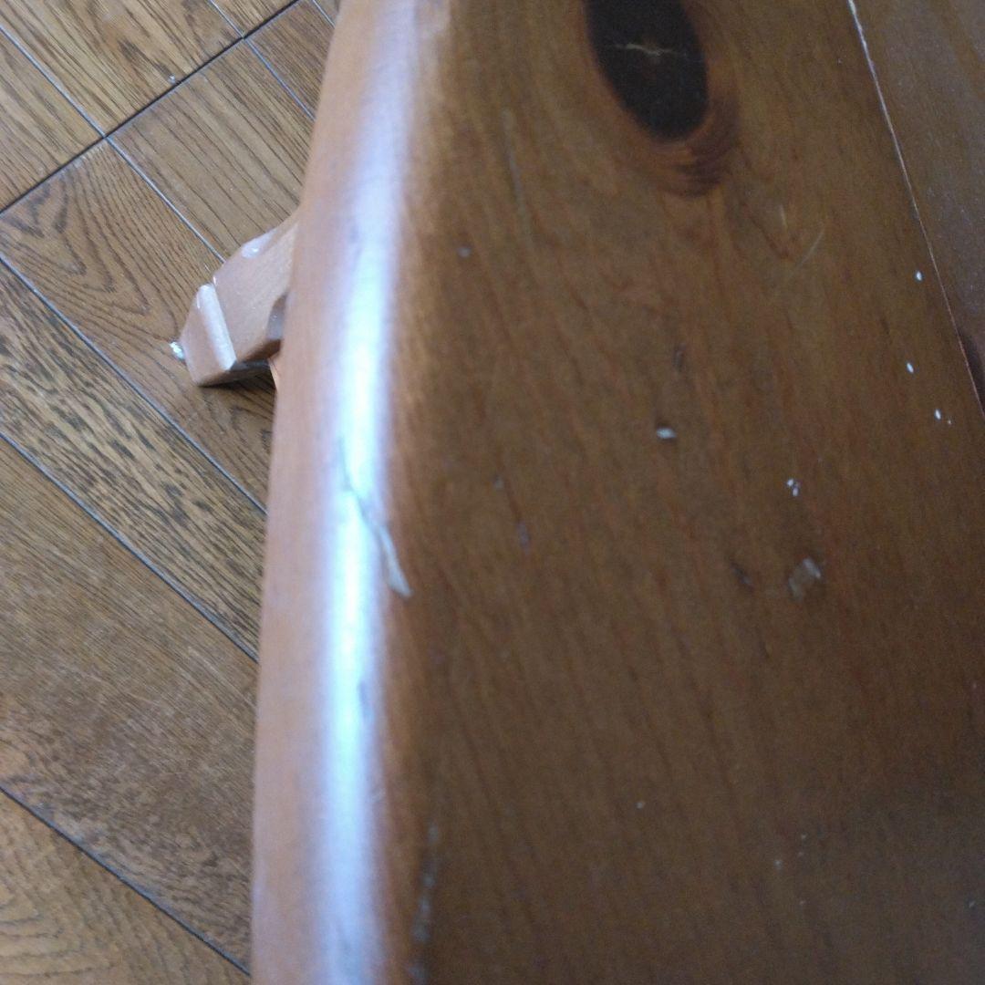 楕円形ちゃぶ台 机 木製 中古品 アンティーク 送料無料