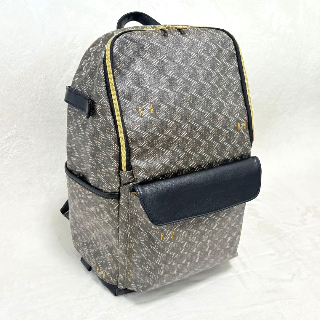 ◆美品◆レザレクション ラルスNo.2 リュック ダークブラック ゴルフ