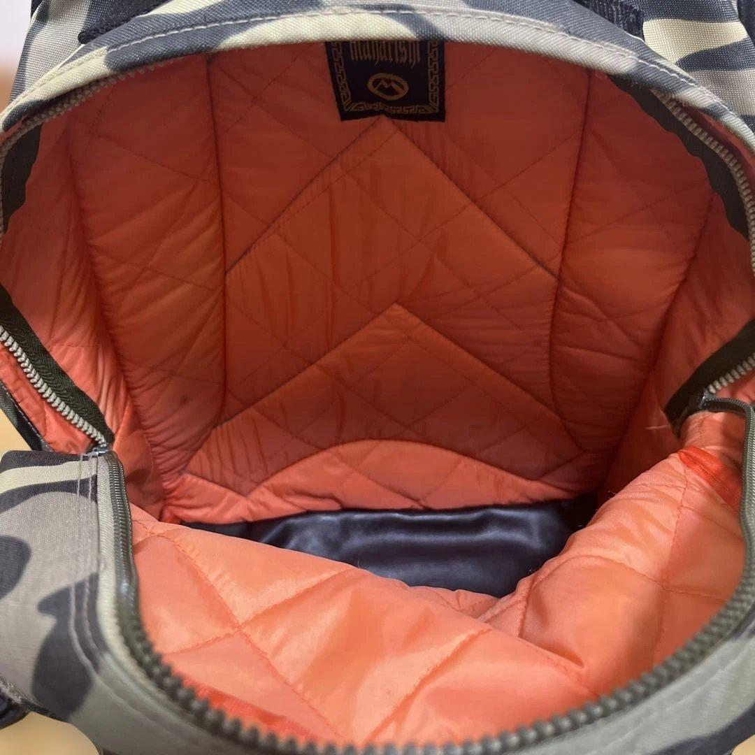 【希少】90s maharishi 忍者タグ (旧タグ)リュックバック カモフラ