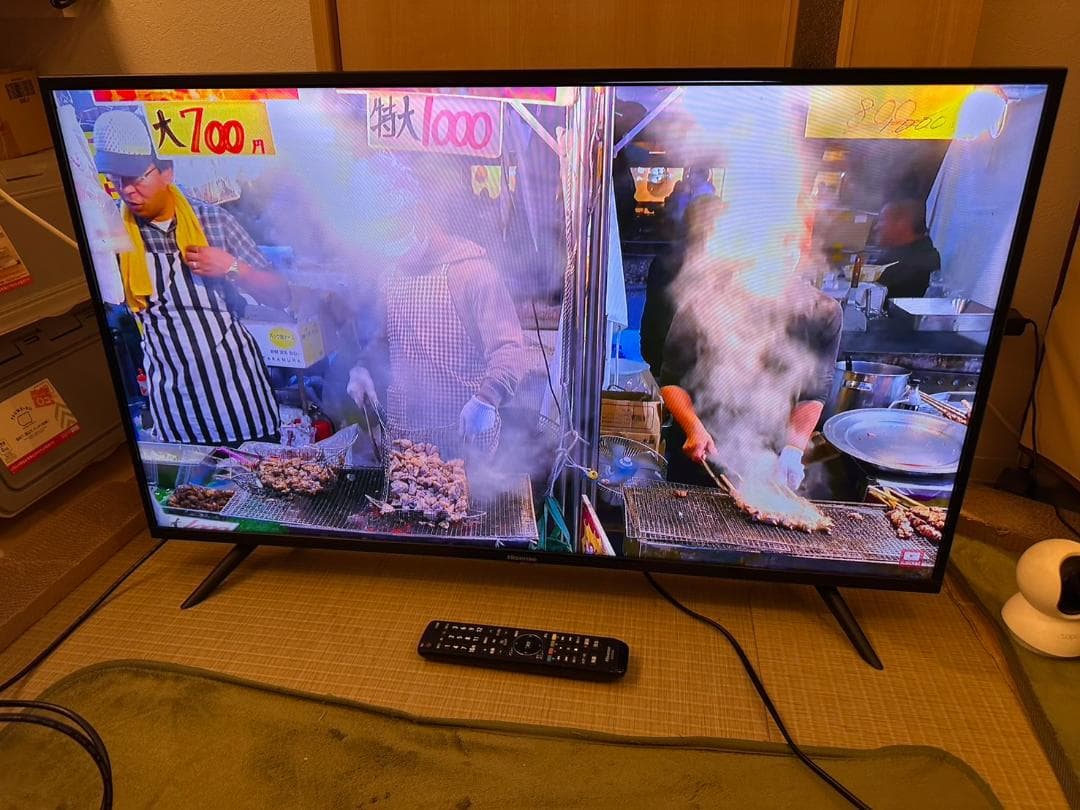 ハイセンス hisense 40型　テレビ 40H30E　2020年製　映り綺麗