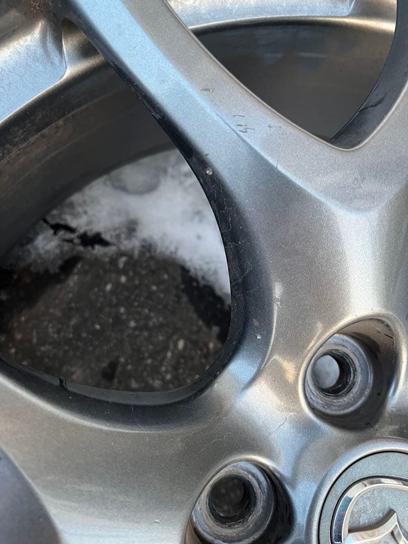 マツダ RX-8 SE3P タイプRS後期 純正 ホイールセット 19インチ