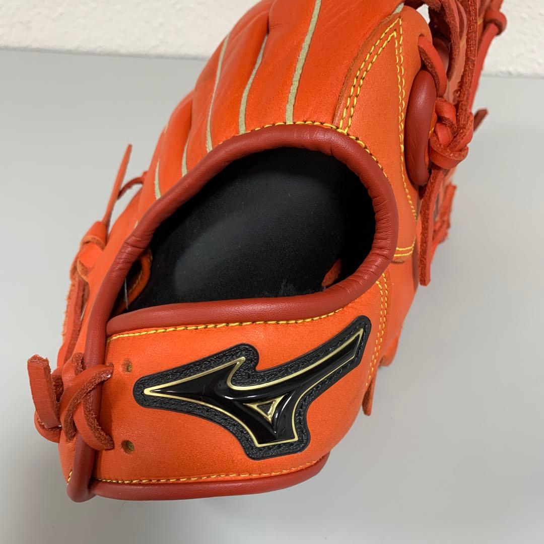 Mizuno FLEX JET II オレンジ グローブ 右投げ用