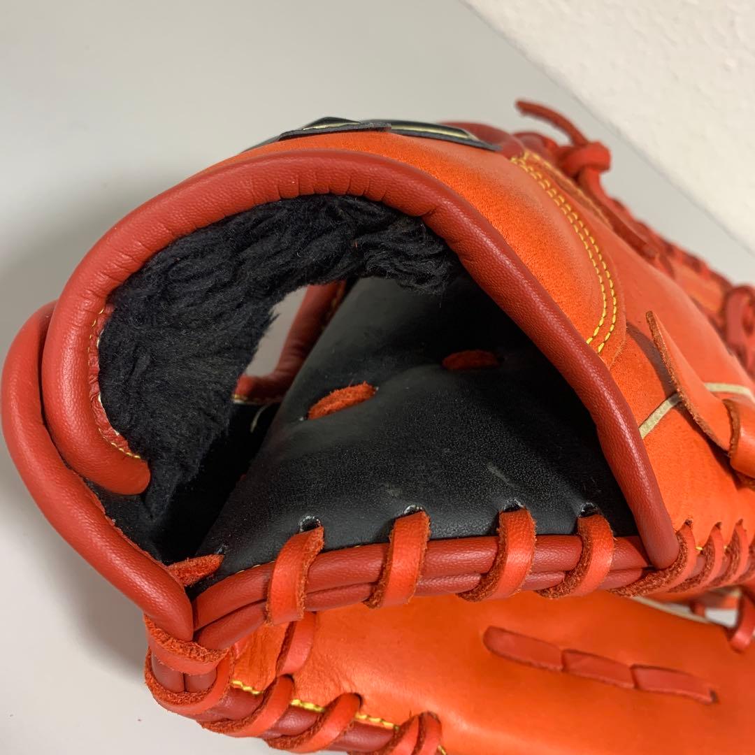 Mizuno FLEX JET II オレンジ グローブ 右投げ用