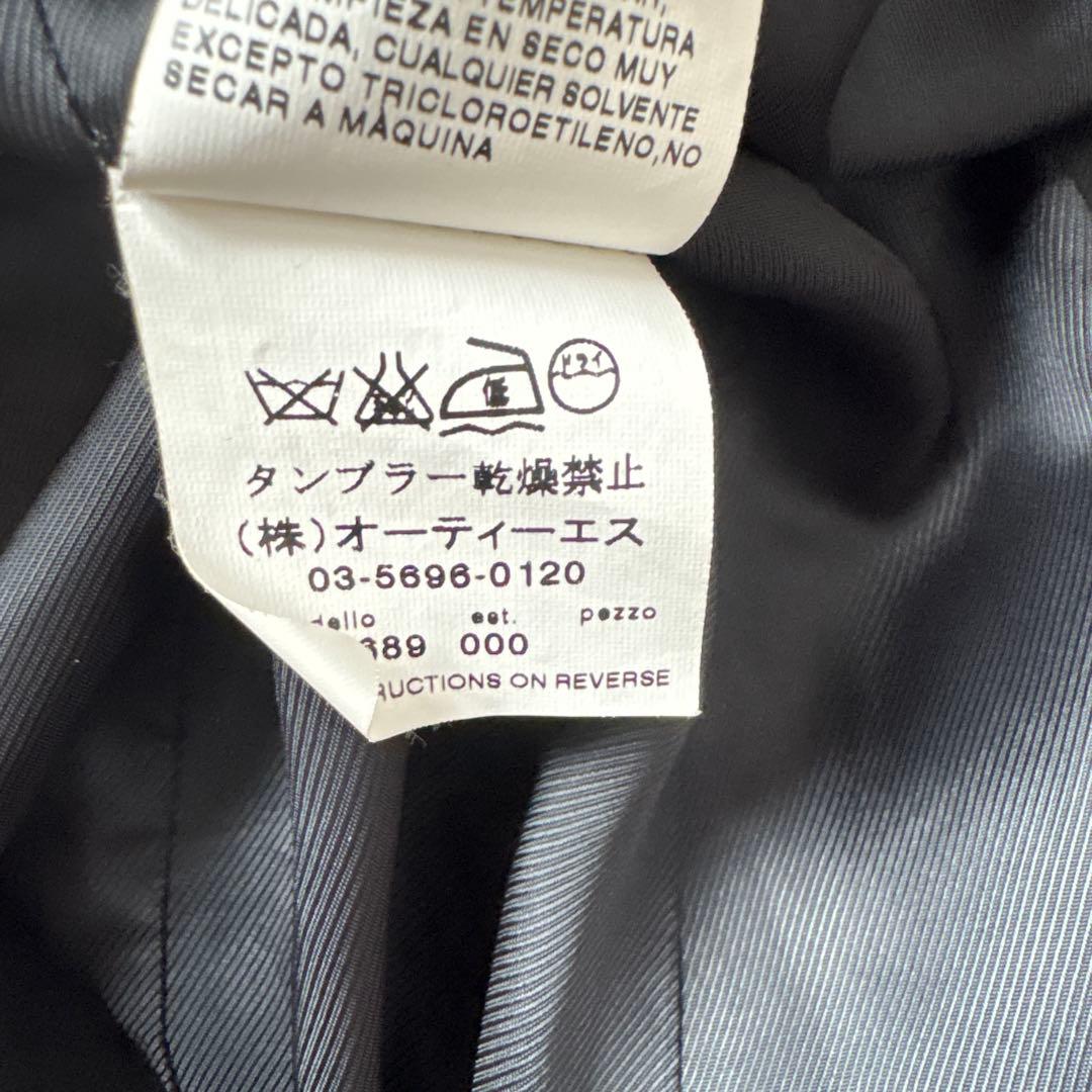 ぽぽ美品　MaxMara ブラック ピーコートM イタリア製