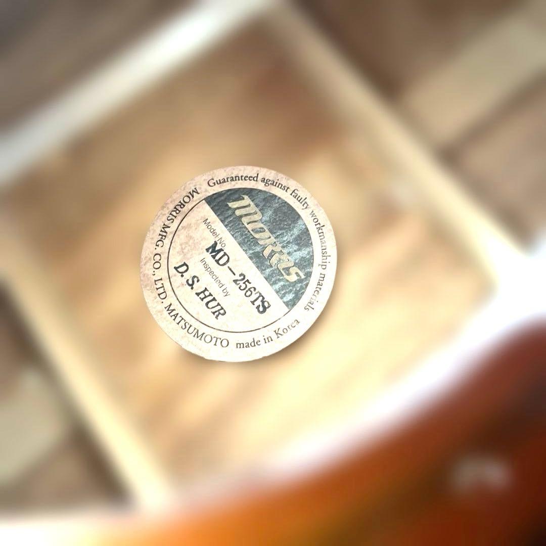 【極美品】Morris アコースティックギター ブラウン MD-256TS