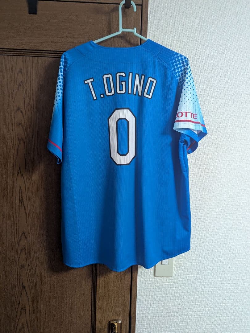 #激レア千葉ロッテ #0 荻野選手 マリフェス、サマフェス サイズL 5枚セット