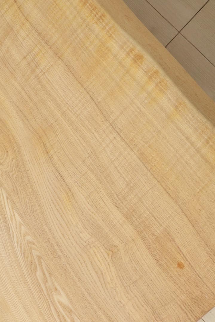 店頭展示品　１枚板　欅製　無垢材　和モダン　ローテーブル 天厚9㎝ BJ141