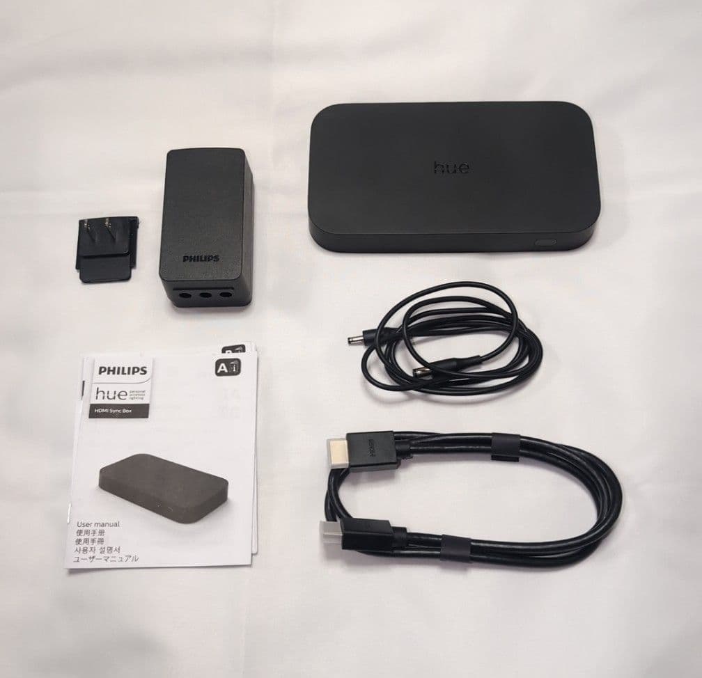 【美品】PHILIPS Hue Sync Box LEDテープライト ブリッジ