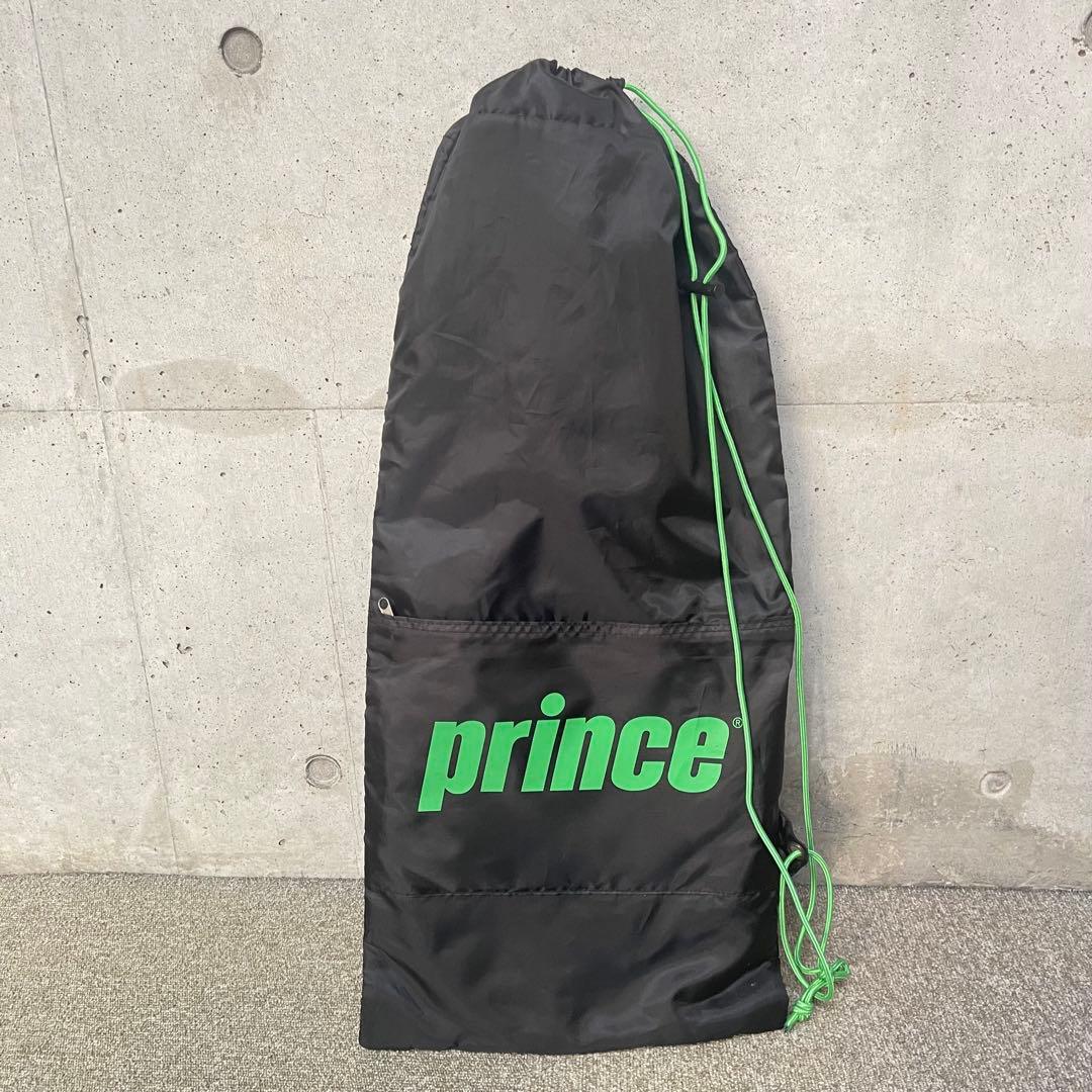 テニスラケット Prince プリンス 硬式用 ラケット 白 黒 袋付き